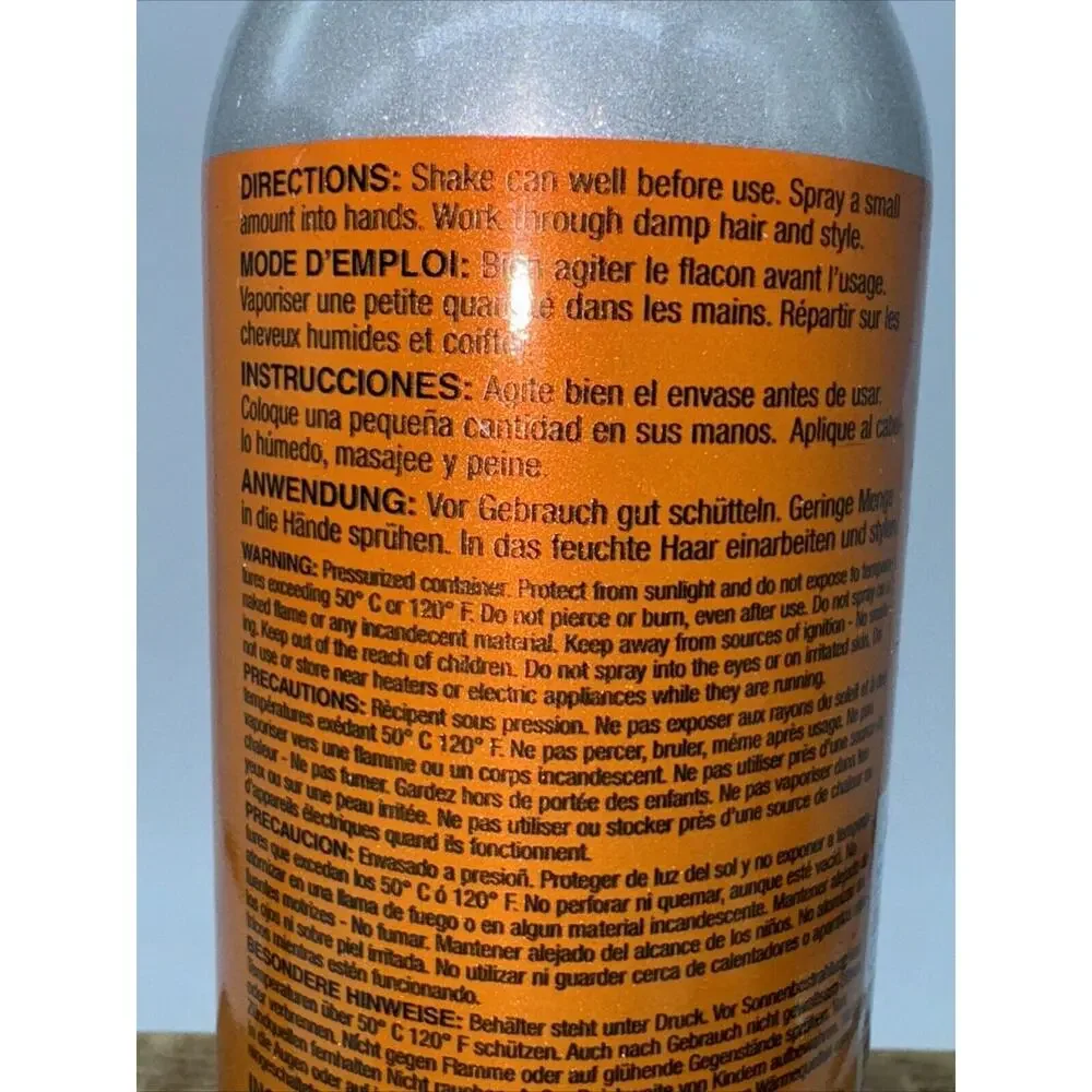 US Rumble Boys High Voltage Think Big Foam Gel Mousse Volumizing Hair‎ Styling